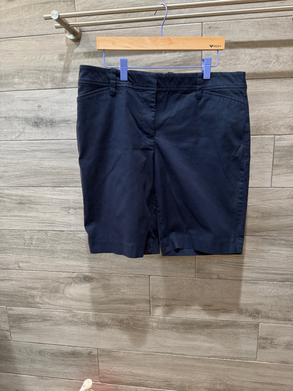 Talbots Navy Bermuda Shorts